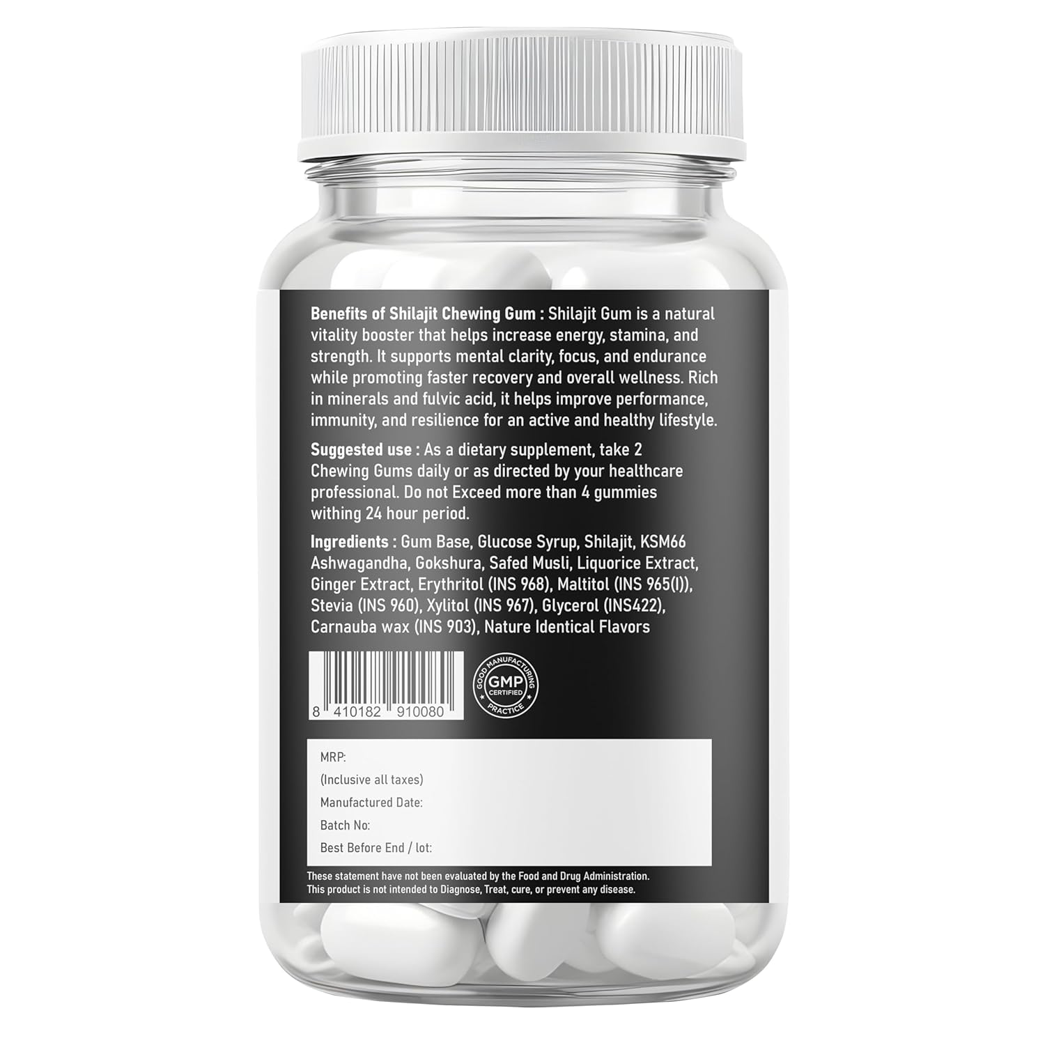 Supplenex shilajit gum